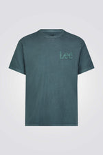 טישירט לוגו בצבע ירוק