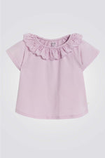 חולצת טישירט קצרה לילדות