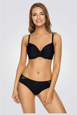 חזיית ספייסר LENI בצבע שחור