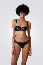 תחתוני טנגה PATCHOULI בשילוב תחרה