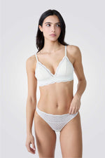 ברלט משולשים מתחרה IDOLE N*8 בצבע פנינה