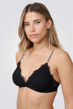 ברלט תחרה בשילוב כתפיות אבני חן