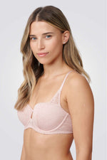 חזיית תחרה מרופדת עם ברזלים