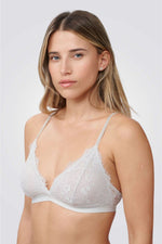 ברלט תחרה בשילוב כתפיות אבני חן