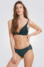 תחתוני סליפ VOYAGE בצבע ירוק