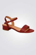 סנדלים נוחות עם עקב נמוך לנשים