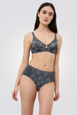 חזייה ללא ברזלים Wild Iris Florale N אפור