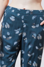 מכנסי פיג'מה ארוכים JUNE בצבע ירוק