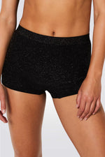 תחתוני בוקסר AMANDE SHINY בצבע שחור