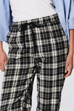 מכנסי פיג'מה ארוכים MARK בהדפס משובץ