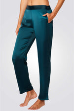 מכנסי פיג'מה ארוכים BALDA מבד סאטן