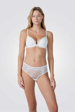 חזיית פוש אפ PROMISE N*2 בצבע לבן