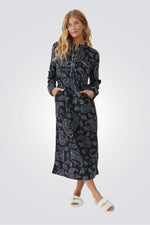 כותנת לילה פיסלי מינק