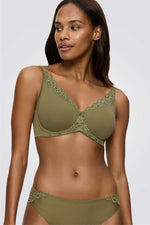 חזיית מינימייזר Amourette W01 בצבע ירוק זית