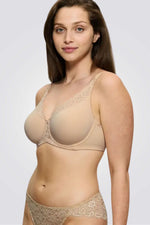 חזיית מינימייזר Amourette W01 בצבע בז'