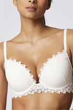 חזיית פוש אפ NYMPHEA N*5 עם תחרה פרחונית