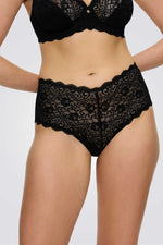 תחתוני מקסי תחרה Amourette שחור