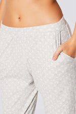 מכנסי פיג'מה ארוכים GARY בצבע אפור