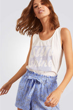 גופייה לנשים BAO בצבע לבן