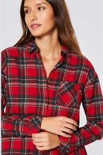 כותונת לילה GEORGY משובצת