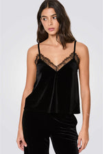 גופיית פיג'מה MOIRA בצבע שחור