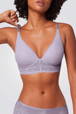 חזייה מרופדת Bright Spotlight P בצבע סגול