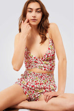 גופיית פיג'מה PRIMULA פרחונית