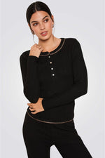 חולצת פיג'מה אורכה MAIDY צאוורון עגול