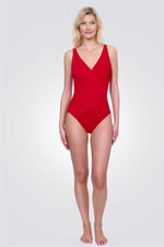 בגד ים שלם מעטפת LATTICE