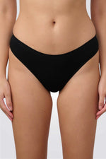 תחתוני סימלס בגזרת חוטיני בצבע שחור