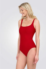 בגד ים שלם מחטב מחשוף מרובע HARBOURSIDE