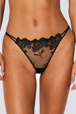 תחתוני חוטיני PALMES בצבע שחור