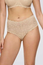 תחתוני מקסי תחרה Amourette בז'