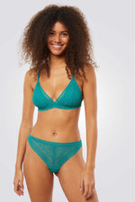 תחתוני טנגה SUBLIME WE CARE מבד ארוג