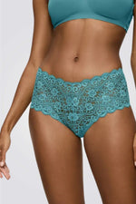 תחתוני מקסי תחרה Amourette Maxi טורקיז
