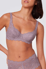 חזייה תחרה מרופדת Amourette 300 WHP X בצבע סגול