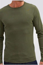 מארז 2 חולצות שרוול ארוך זית