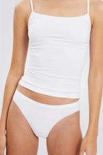 גופית ספגטי בצבע לבן