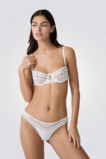 חזיית N*9 BALCONNET PATCHOULI בשילוב תחרה