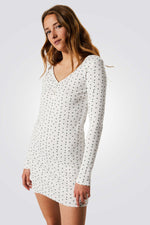 כותונת לילה WILDY עם הדפסים קטנים