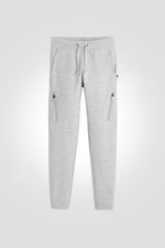 מכנסי טרנינג ילדים בצבע אפור