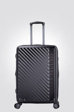 מזוודה קשיחה בינונית 24" MANHATTAN בצבע שחור