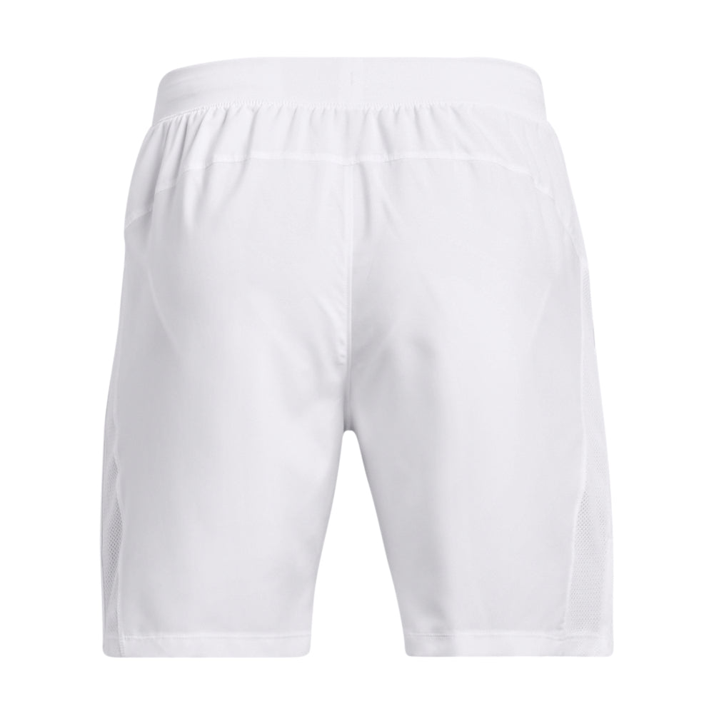 מכנסיים קצרים לגברים Launch 7" בצבע לבן