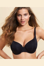 חזיית PURE FIT שחורה מידות גדולות