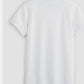 חולצת פולו נערים לבנה OKAIDI - 4