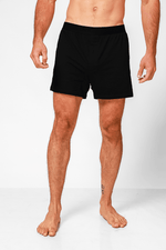 DELTA - 2 תחתוני בוקסר רחבים Matchtonim bamboo בצבע שחור - MASHBIR//365