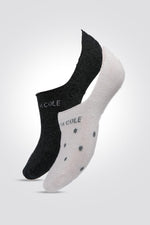 KENNETH COLE - 2 זוגות עקביות אפור-ורוד - MASHBIR//365