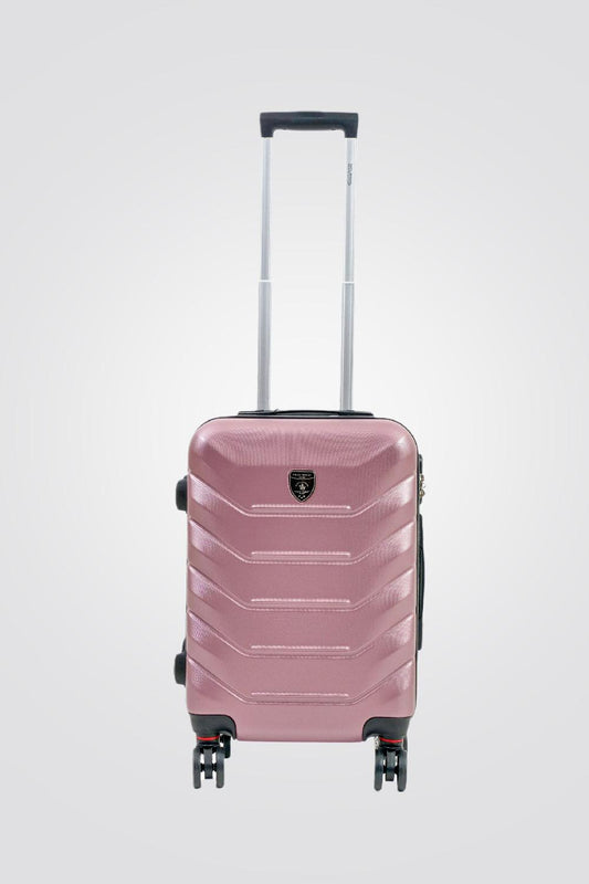מזוודה טרולי עלייה למטוס 20" דגם 1701 בצבע ורוד - MASHBIR//365