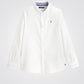 חולצת אוקספורד לבנה מכופתרת לילדים - MASHBIR//365 - 1