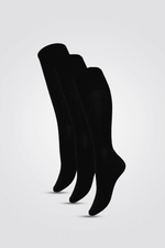 IOMI - 3 גרבי סוכרת לגברים בצבע שחור 39-45 - MASHBIR//365